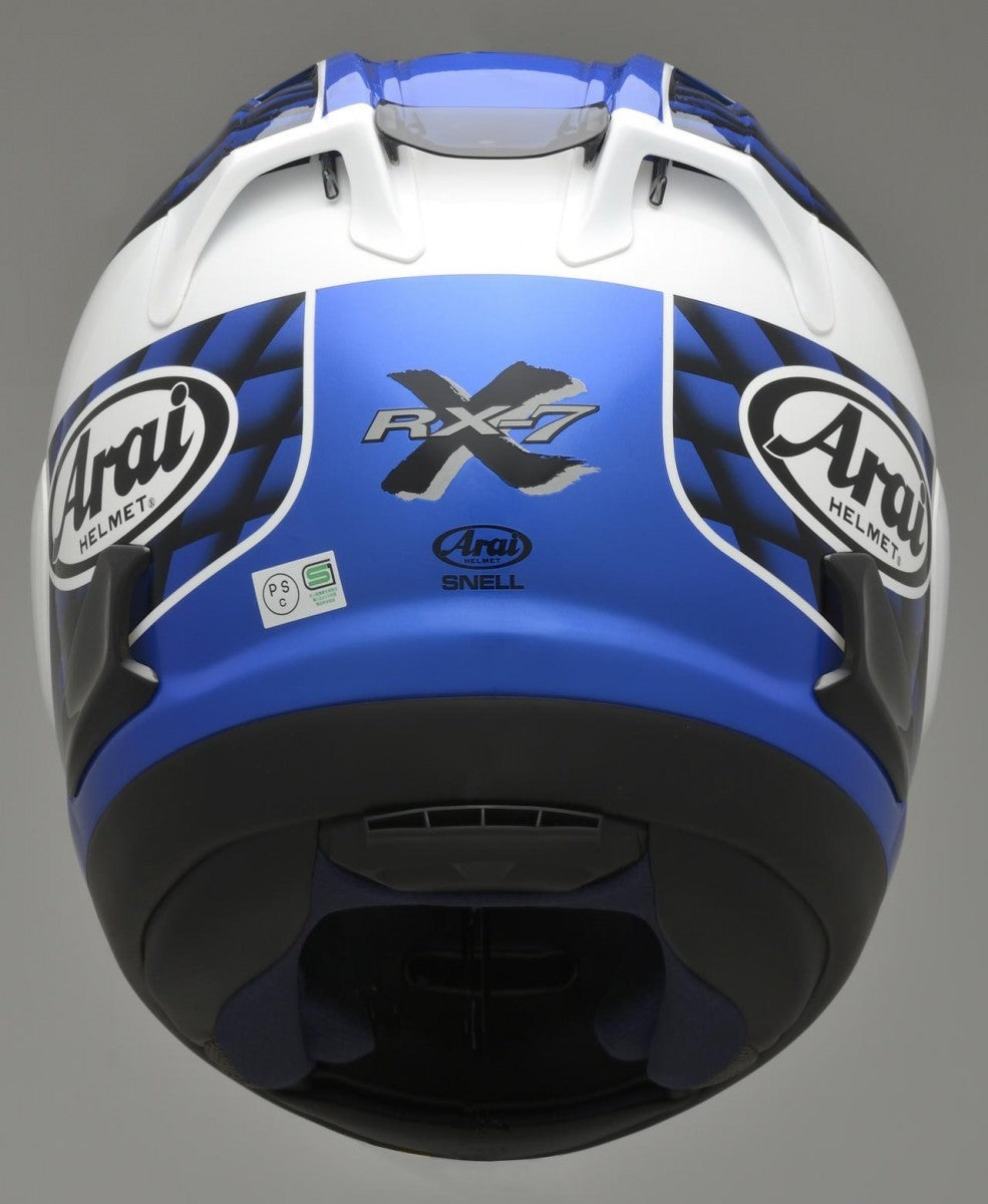 タイラレーシング Arai RX-7X Taira(タイラ) BLUE (ブルー) フルフェイスヘルメット