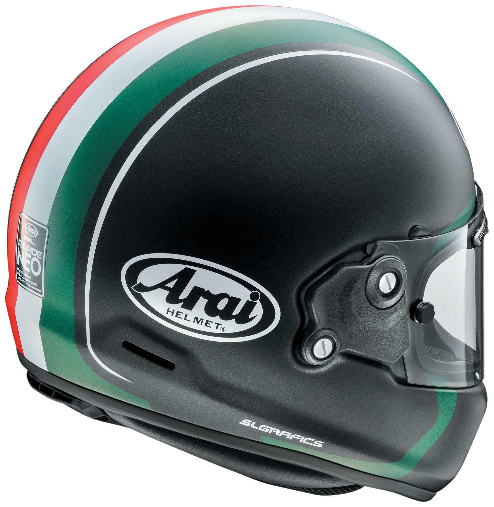 Arai RAPIDE NEO(ラパイド・ネオ) トリコローレ(つや消し) フルフェイスヘルメット