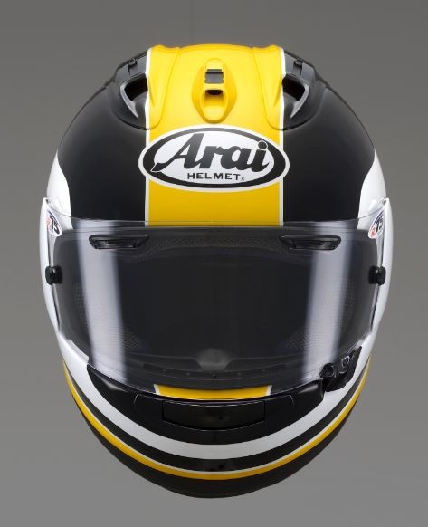 タイラレーシング Arai RX-7X Taira （タイラ）イエロー フルフェイスヘルメット