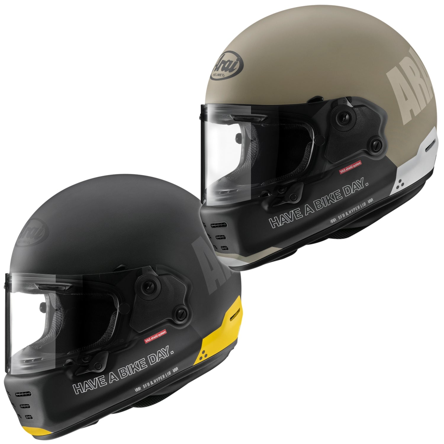 Arai RAPIDE-NEO HAVE A BIKE DAY（ラパイドネオ ハブ ア バイクデイ） フルフェイスヘルメット