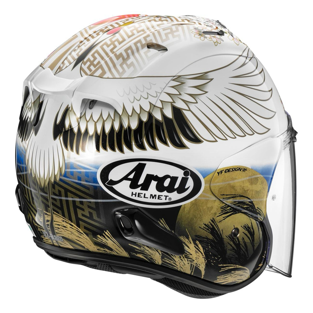 Arai VZ-Ram TSUBASA（ツバサ）東単オリジナル 桜・翼デザインM Arai VZ-RAM TSUBASA （ツバサ） オープンフェイスヘルメット